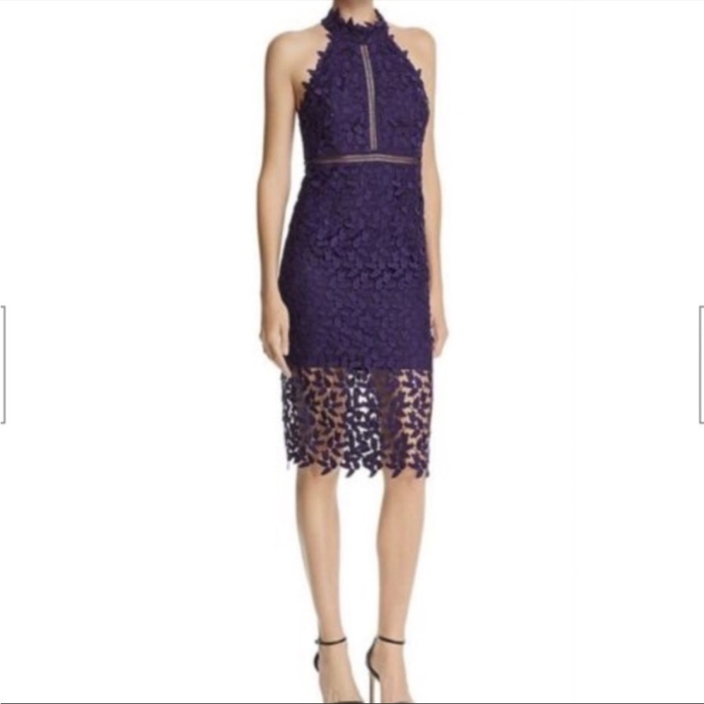 New! Bardot Garden Party Lace Dress